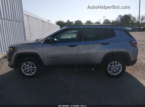 3C4NJDAB9JT334378 2018 JEEP COMPASS Gray Սալոնի 360 աստիճան տեսք