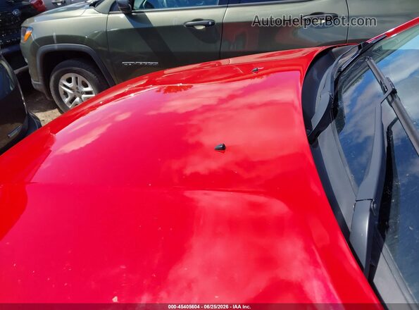 3C4NJDAB9JT392233 2018 JEEP COMPASS Red Widok zestawu wskaźników