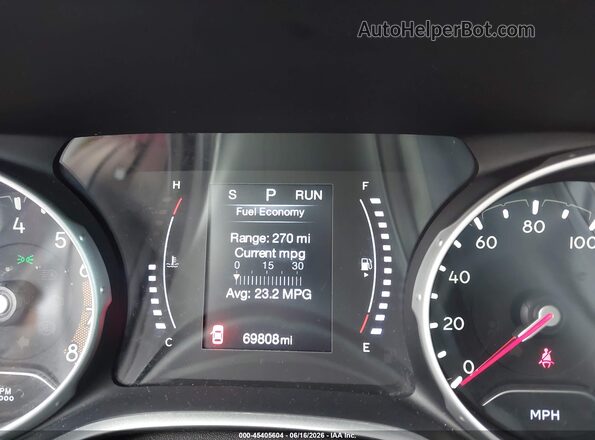 3C4NJDAB9JT392233 2018 JEEP COMPASS Red 
