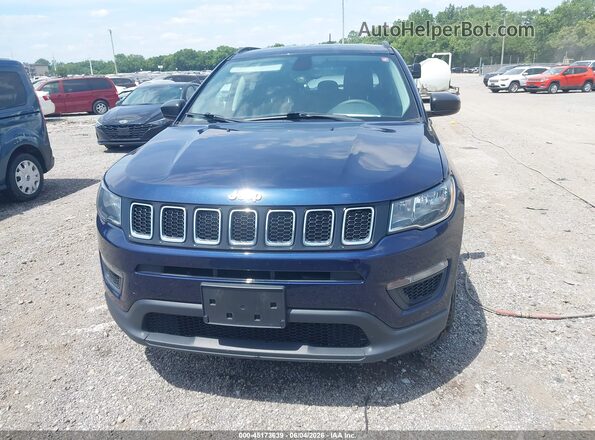 3C4NJDAB9JT392247 2018 JEEP COMPASS Blue Vista del cuadro de instrumentos