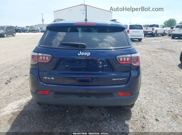 3C4NJDAB9JT392247 2018 JEEP COMPASS Blue 