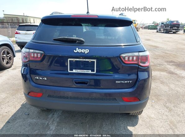 3C4NJDAB9JT399330 2018 JEEP COMPASS Blue 