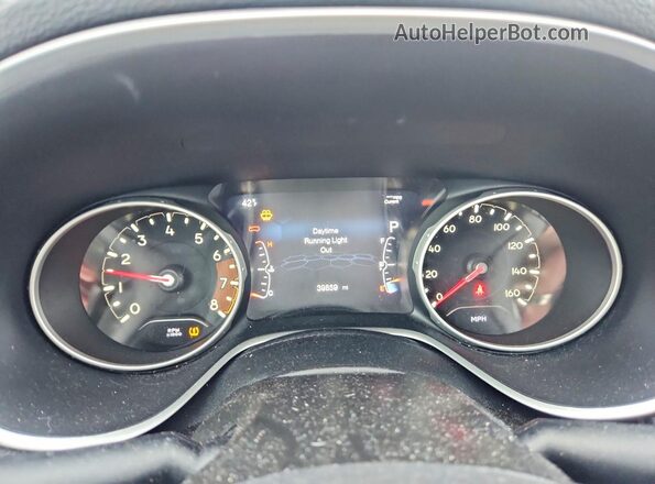 3C4NJDAB9JT399411 2018 JEEP COMPASS Red Սարքավորումների վահանակի տեսք