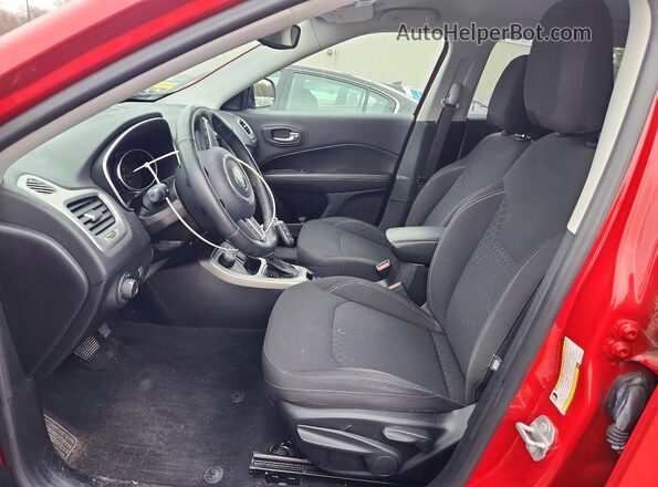3C4NJDAB9JT399411 2018 JEEP COMPASS Red Սալոնի դիմացի տեսք