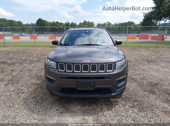3C4NJDABXJT392225 2018 JEEP COMPASS Gray Դիմացի տեսք