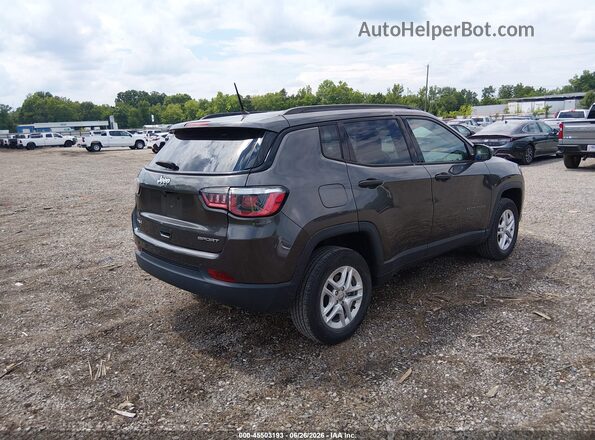 3C4NJDABXJT392225 2018 JEEP COMPASS Gray Հետևի աջ