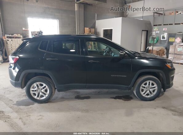 3C4NJDABXJT392242 2018 JEEP COMPASS Black 