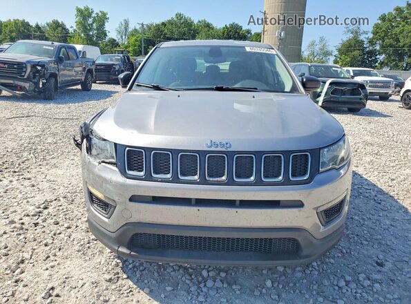 3C4NJDABXJT464900 2018 JEEP COMPASS Blue წინა ხედი