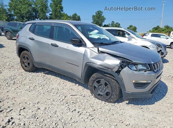 3C4NJDABXJT464900 2018 JEEP COMPASS Blue წინა მარჯვენა