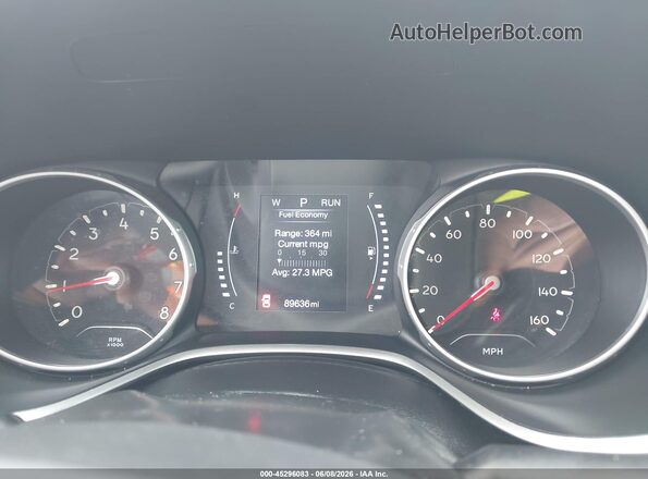 3C4NJDABXKT619589 2019 JEEP COMPASS Red უკანა სავარძლების ხედი