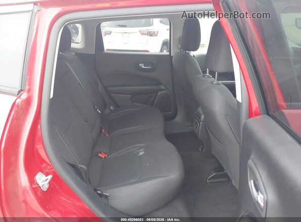 3C4NJDABXKT619589 2019 JEEP COMPASS Red VIN კოდის სტიკერის ხედი