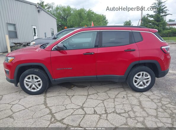 3C4NJDABXKT619589 2019 JEEP COMPASS Red 