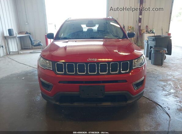 3C4NJDABXKT649949 2019 JEEP COMPASS Red 