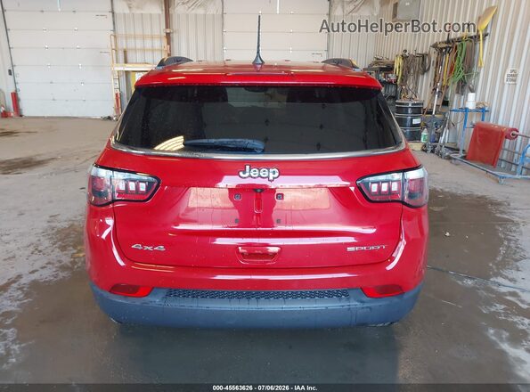 3C4NJDABXKT649949 2019 JEEP COMPASS Red 