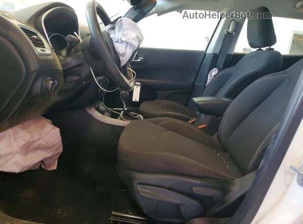 3C4NJDABXLT123063 2020 JEEP COMPASS White Vista interior delantera