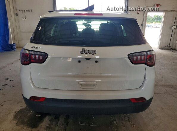 3C4NJDABXLT123063 2020 JEEP COMPASS White Vista trasera
