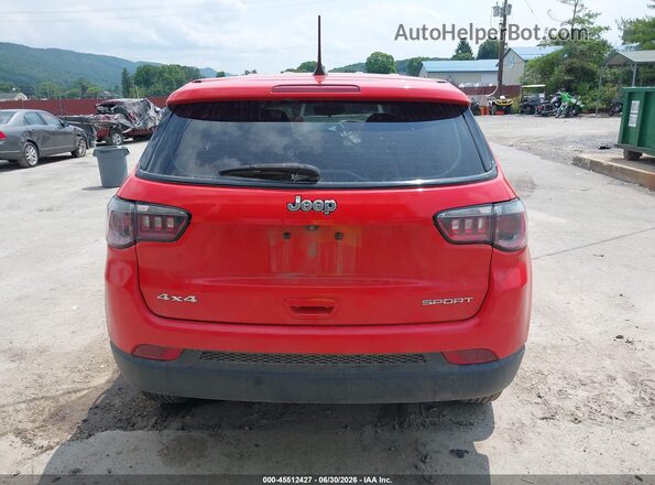 3C4NJDABXMT509905 2021 JEEP COMPASS Orange 