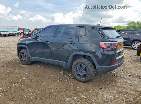 3C4NJDABXMT557212 2021 JEEP COMPASS Black Հետևի ձախ
