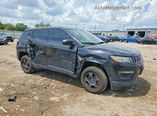 3C4NJDABXMT557212 2021 JEEP COMPASS Black Առջևի աջ