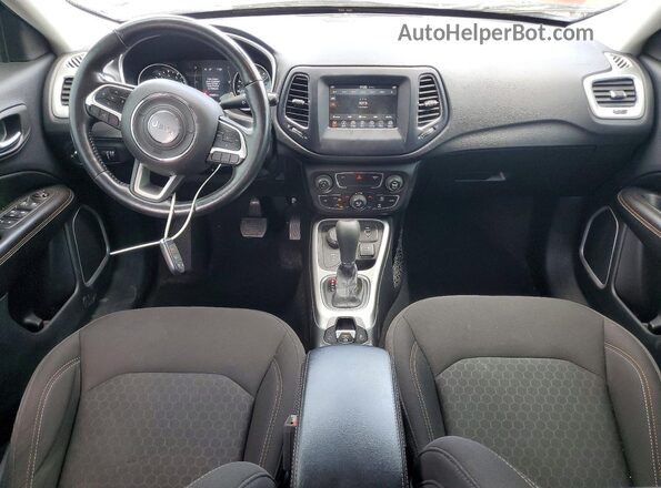 3C4NJDABXMT557212 2021 JEEP COMPASS Black Առջևի վահանակի տեսք