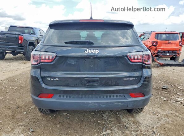 3C4NJDABXMT557212 2021 JEEP COMPASS Black Հետևի տեսք