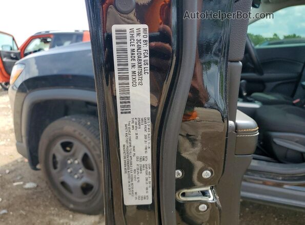 3C4NJDABXMT557212 2021 JEEP COMPASS Black Շարժիչի բաժամունքի տեսք
