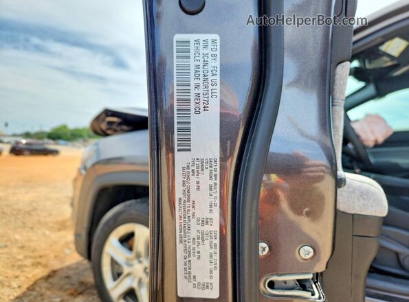 3C4NJDAN0RT577244 2024 JEEP COMPASS Gray VIN კოდის სტიკერის ხედი