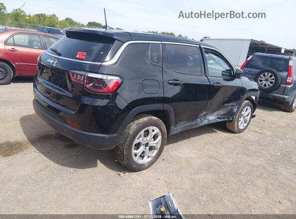 3C4NJDAN0ST530026 2025 JEEP COMPASS Черный Задняя правая четверть