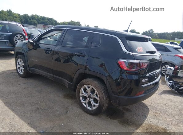 3C4NJDAN0ST530026 2025 JEEP COMPASS Черный Задняя левая четверть