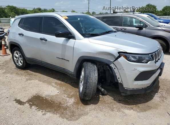 3C4NJDAN0ST586208 2025 JEEP COMPASS Silver 