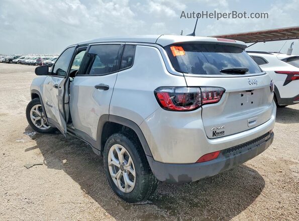 3C4NJDAN0ST586208 2025 JEEP COMPASS Silver უკანა მარცხენა