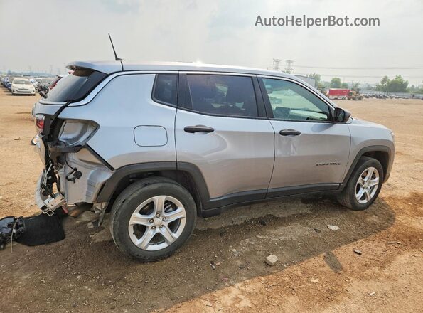 3C4NJDAN1PT509225 2023 JEEP COMPASS Серебряный Задняя правая четверть