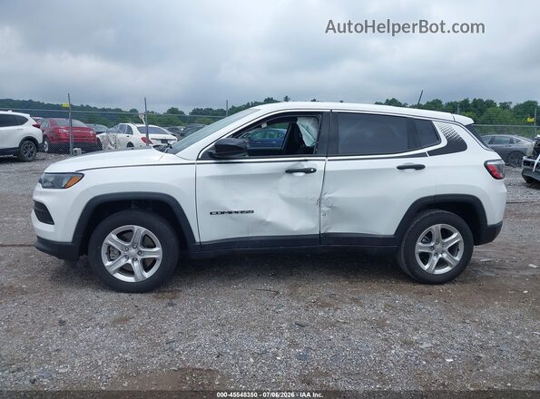 3C4NJDAN1PT519592 2023 JEEP COMPASS White Панорамний вид салону 360°