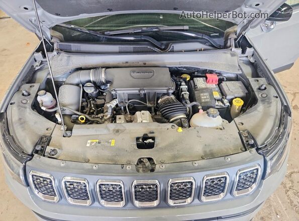 3C4NJDAN2PT510223 2023 JEEP COMPASS Gray უკანა სალონის ხედი
