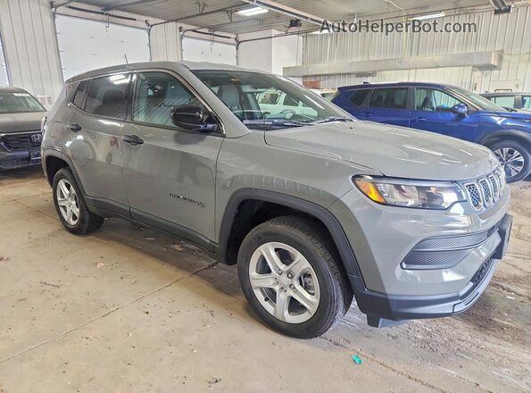 3C4NJDAN2PT510223 2023 JEEP COMPASS Gray წინა მარჯვენა