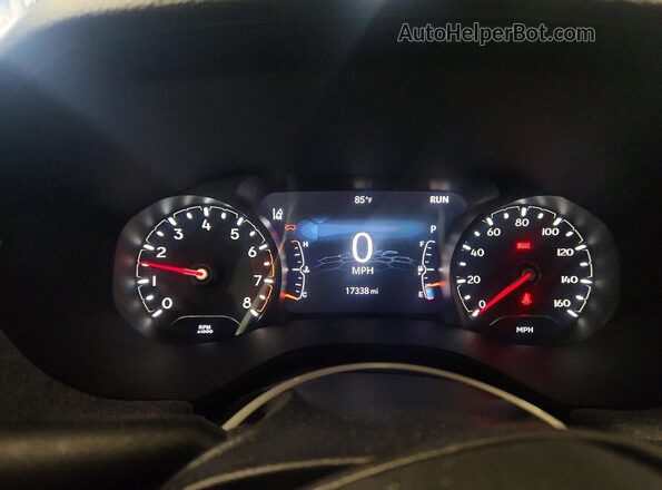 3C4NJDAN2PT510223 2023 JEEP COMPASS Gray ხელსაწყოთა პანელის ხედი