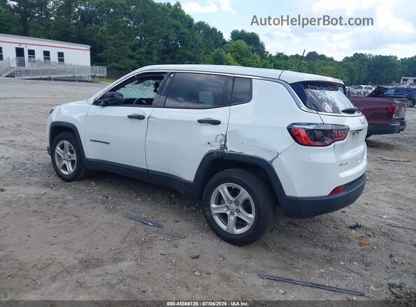 3C4NJDAN3PT535860 2023 JEEP COMPASS White უკანა მარცხენა