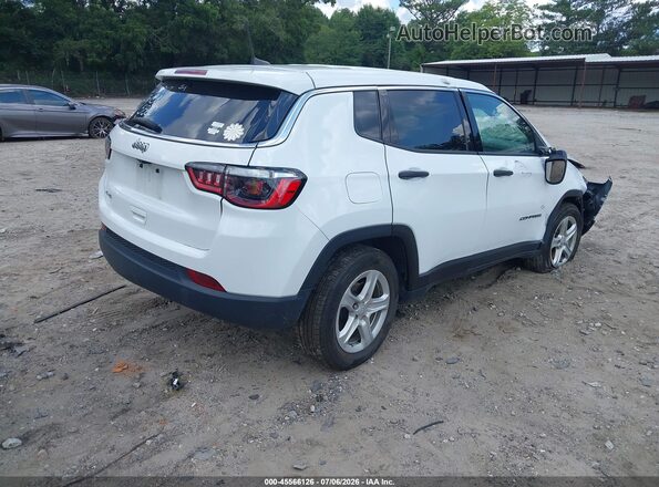 3C4NJDAN3PT535860 2023 JEEP COMPASS White უკანა მარჯვენა