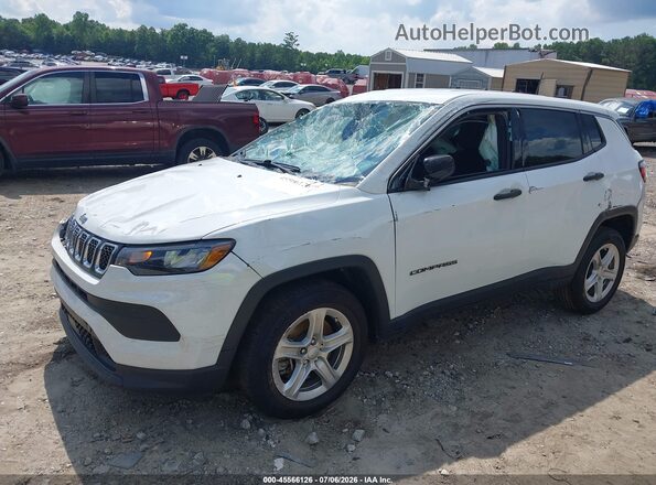 3C4NJDAN3PT535860 2023 JEEP COMPASS White წინა ხედი