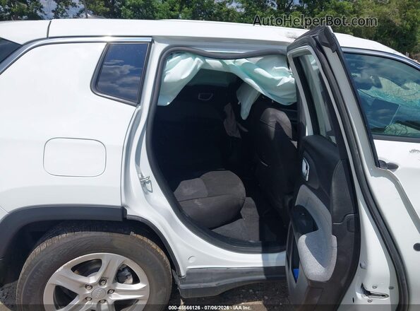 3C4NJDAN3PT535860 2023 JEEP COMPASS White VIN კოდის სტიკერის ხედი