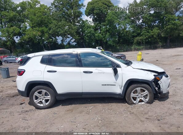 3C4NJDAN3PT535860 2023 JEEP COMPASS White უკანა სალონის ხედი