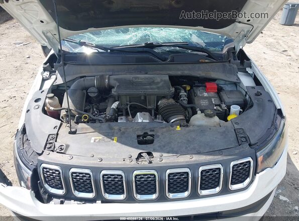 3C4NJDAN3PT535860 2023 JEEP COMPASS White უკანა ხედი