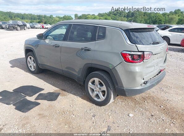 3C4NJDAN3PT537141 2023 JEEP COMPASS Gray Trasero izquierdo