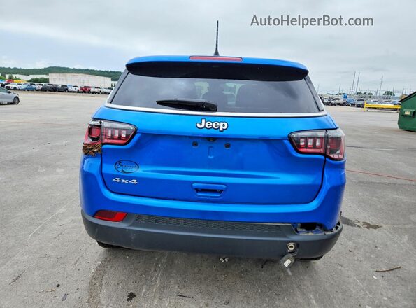 3C4NJDAN3ST575218 2025 JEEP COMPASS Blue Вид ззаду