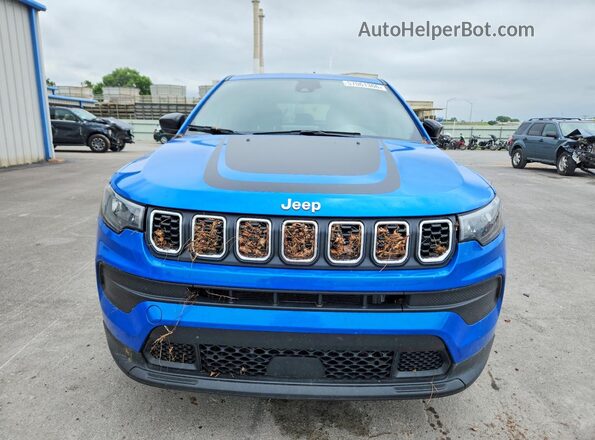 3C4NJDAN3ST575218 2025 JEEP COMPASS Blue Вид спереду