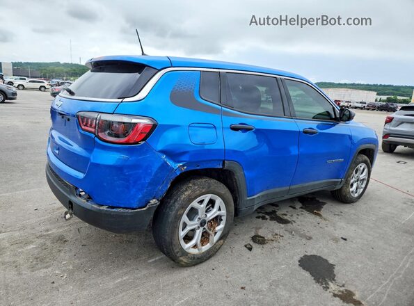 3C4NJDAN3ST575218 2025 JEEP COMPASS Blue Задня права чверть