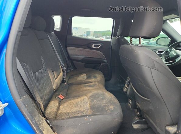 3C4NJDAN3ST575218 2025 JEEP COMPASS Blue Вид задніх сидінь