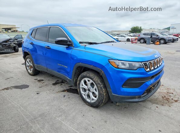 3C4NJDAN3ST575218 2025 JEEP COMPASS Blue Передня права чверть