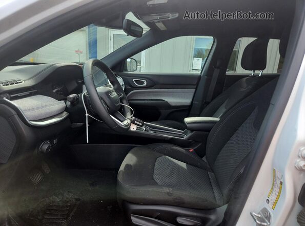3C4NJDAN4ST505856 2025 JEEP COMPASS White Вид салону спереду