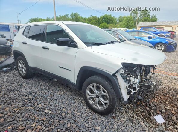 3C4NJDAN4ST505856 2025 JEEP COMPASS White Передня права чверть